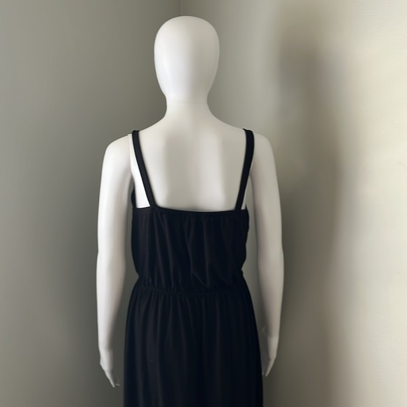 Lildy Tie Waist Black Maxi Sundress Size L/XL - Picture 8 of 11